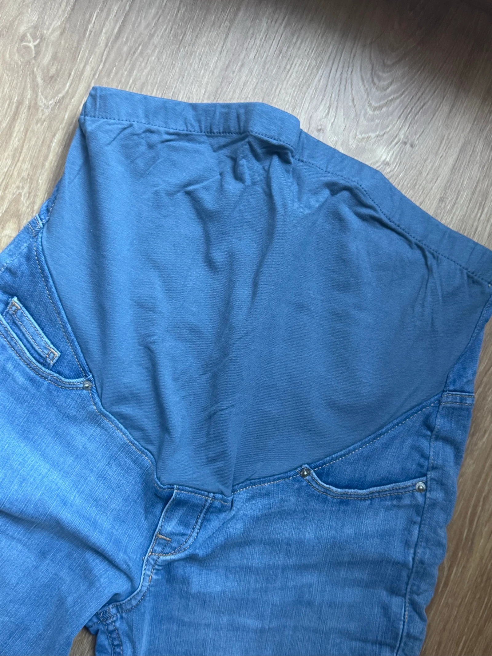 Calças jeans pré-mamá | H&M Mama | Tamanho M – photo 6